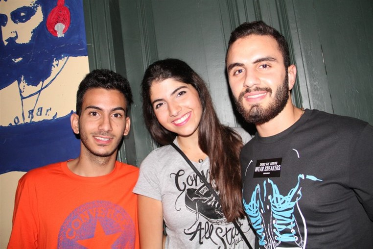 Converse Sneakers Would party at Radio Beirut